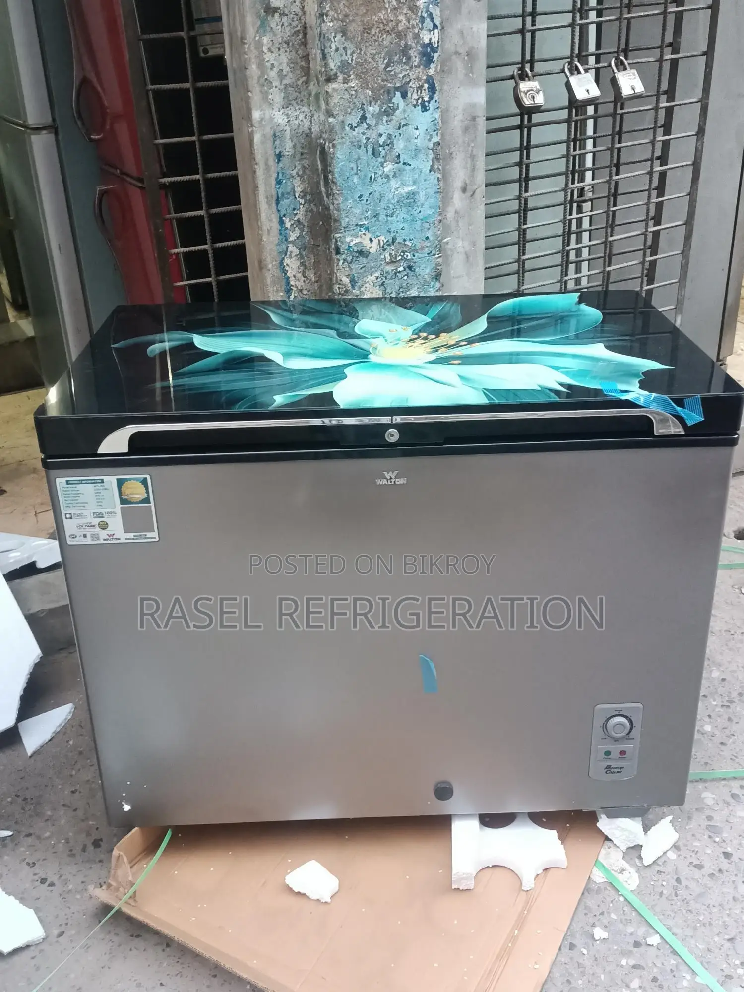 40% ডিসকাউন্টে WCG-2E5-GDEL-DD মডেল এর 255 লিটার ওয়ালটোন ফিরিজ।