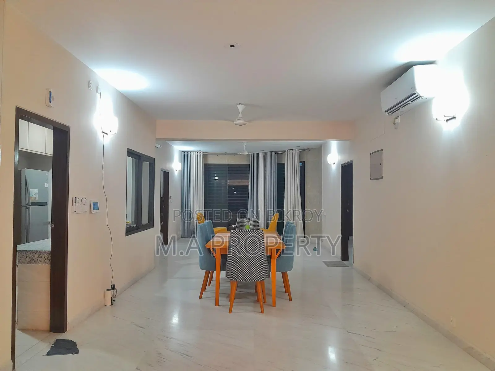Fully furnished flat rent in baridhara