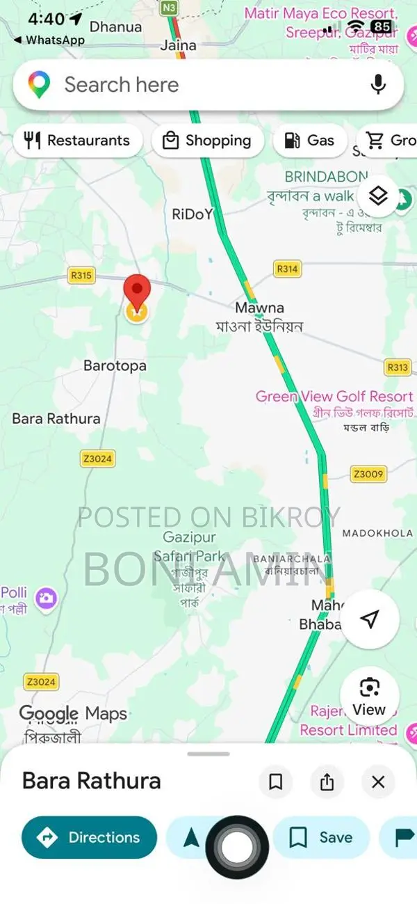 Land for Sale @ Gazipur, Maona