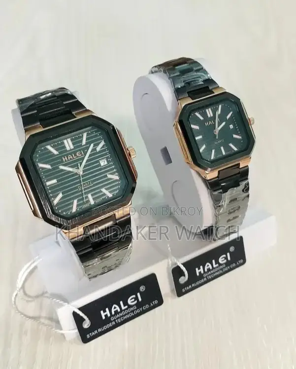 Halei কাপল ঘড়ি