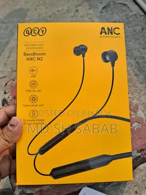 QCY bassbloom anc n2 bluetooth earphones..