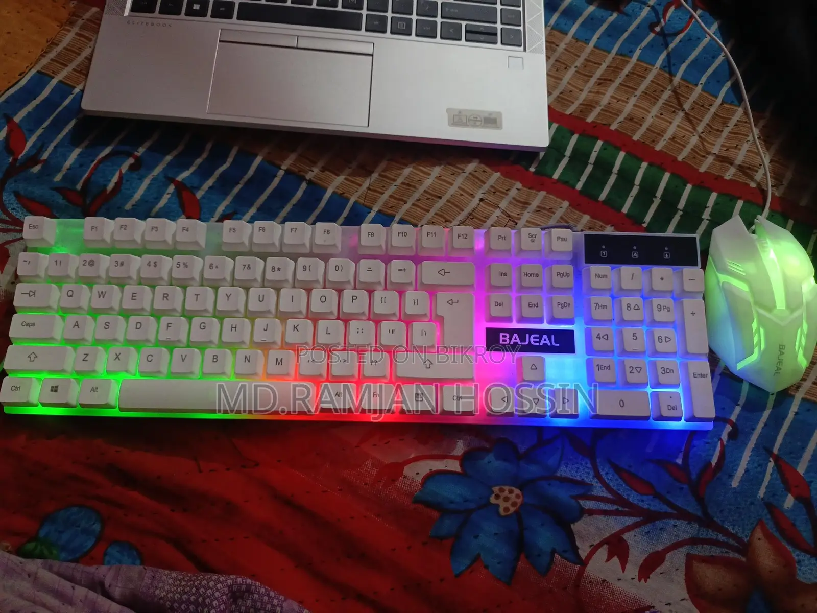 Keyboard and mouse both included