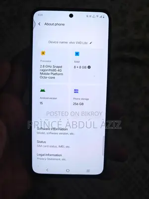 Vivo V40 lite (Used)