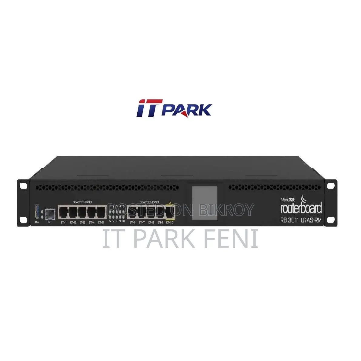 Mikrotik RB3011UiAS-RM Gigabit Ethernet Router