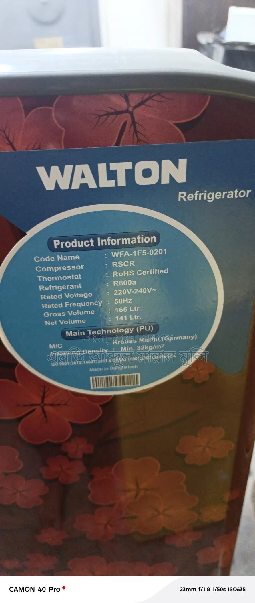 Walton Fridge for Sale