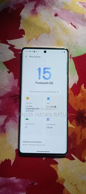 Vivo Y200 . (Used)