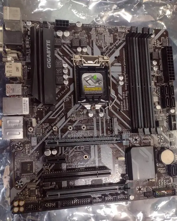 🛠️ Gigabyte B360M‑D3H Motherboard Used Running