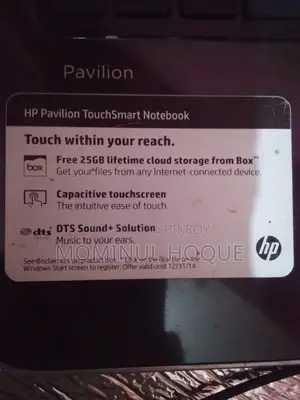 Hp pavilion TouchSmart Notebook