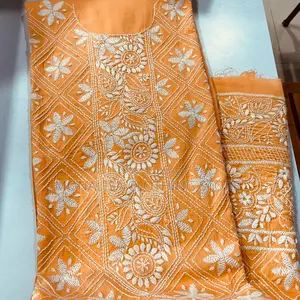 One-piece with complete hand-embroidery design