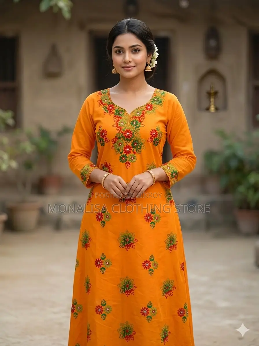 One-piece with complete hand-embroidery design