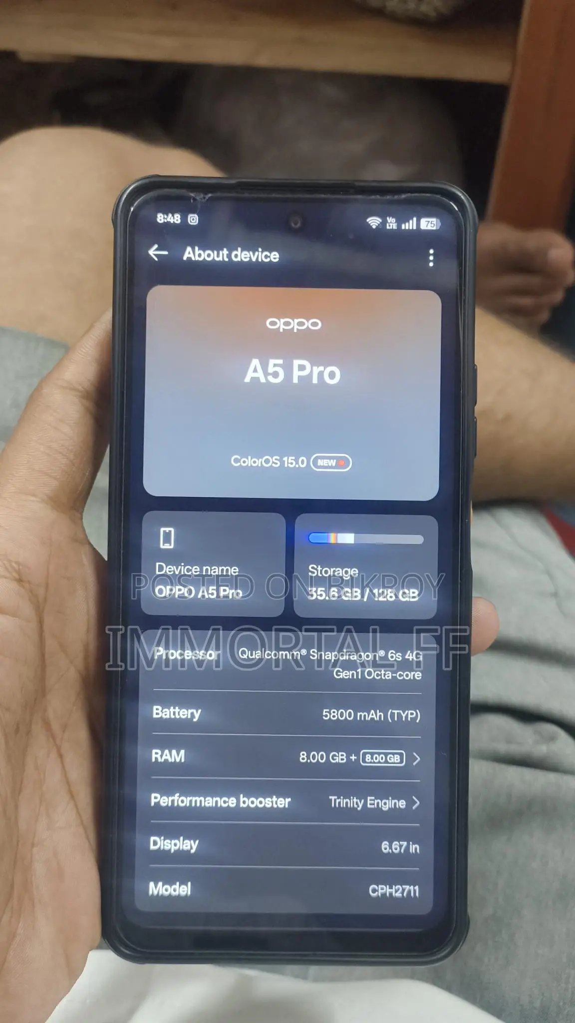 OPPO A5 pro 8/128 (Used)