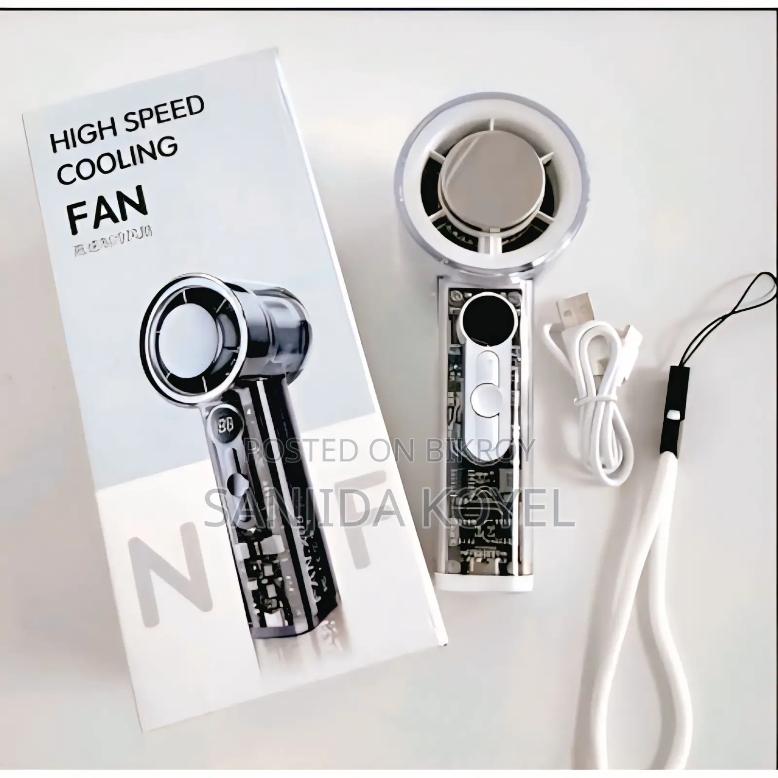 X05 Handheld Fan Portable High-speed Cooling Turbine