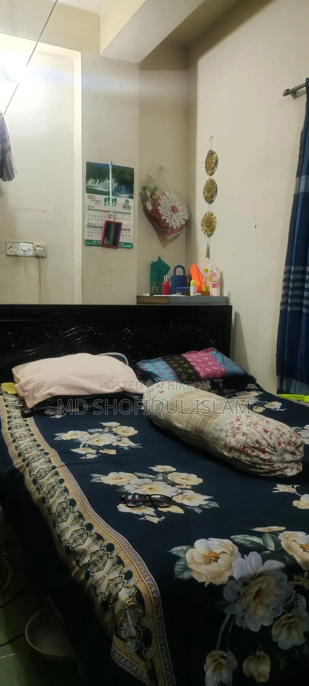 স্টিলের ডাবল বেডের খাট