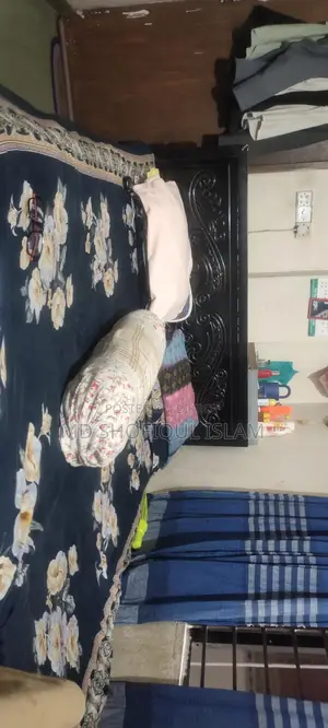 স্টিলের ডাবল বেডের খাট