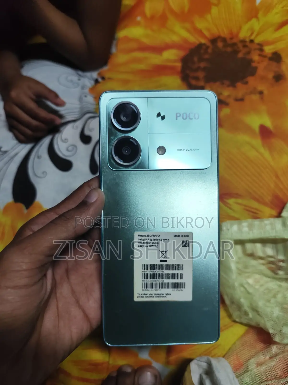 Xiaomi Poco X6 Pro 12+12 / 256 (Used)
