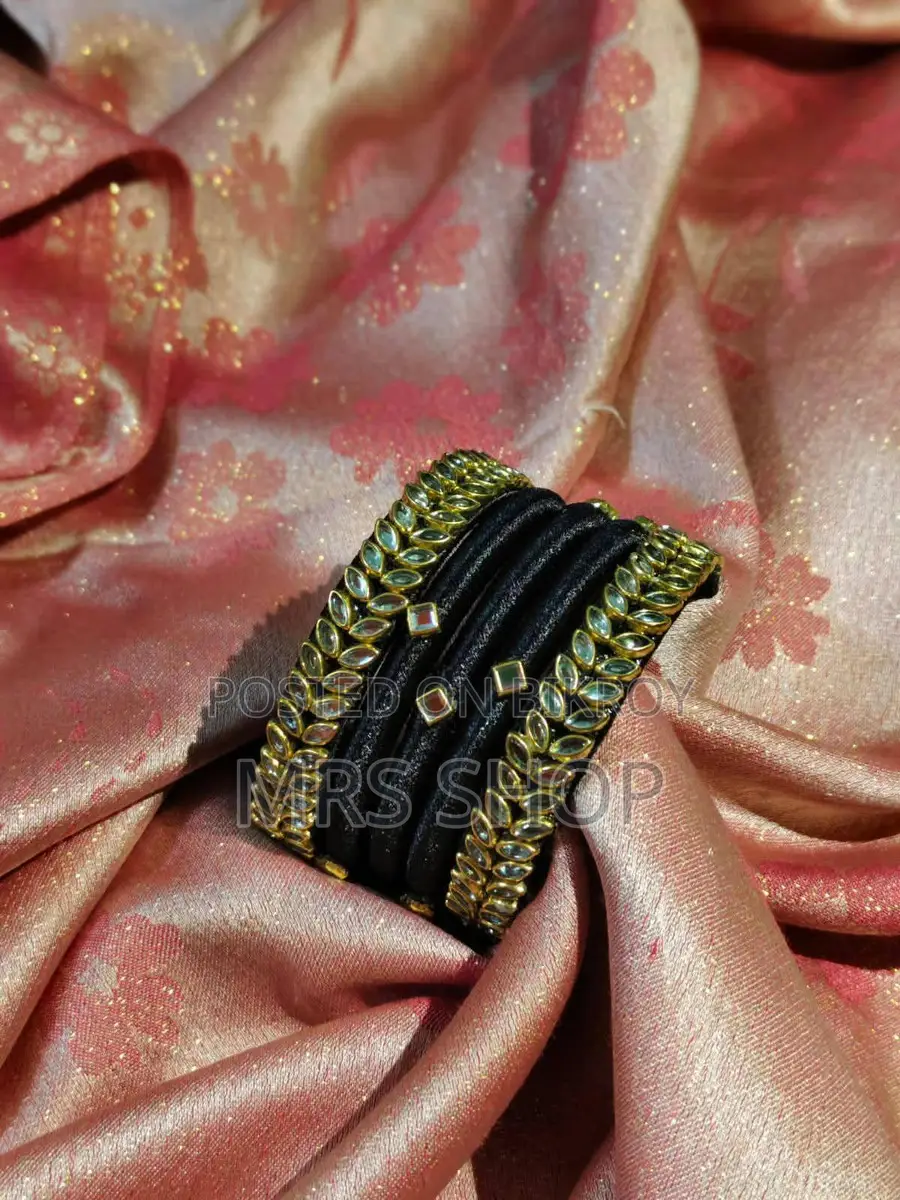 Gorgeous Silk Thread Bangle Set