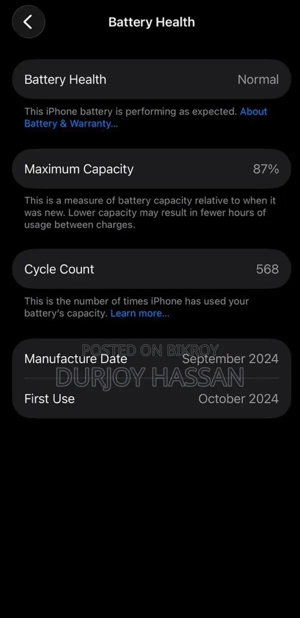 Apple iPhone 16 Pro (Used)