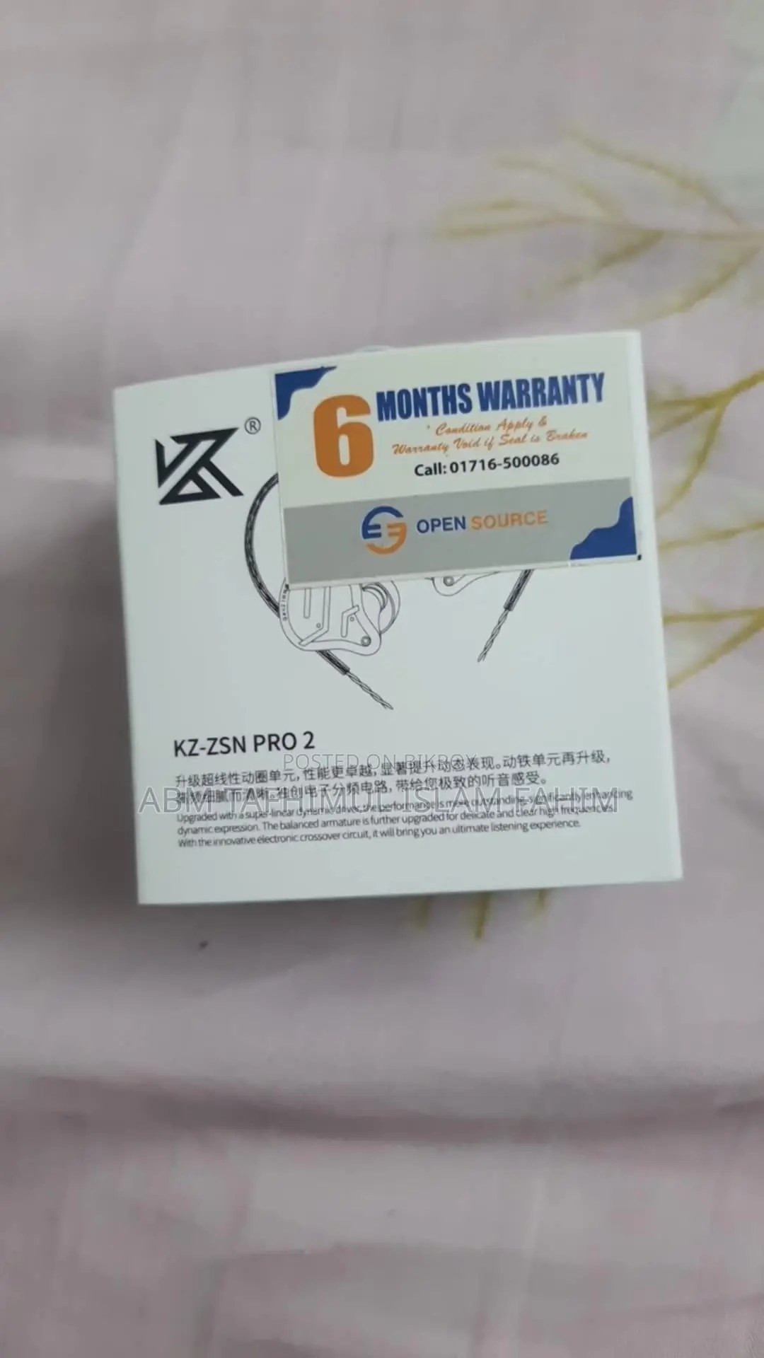 KZ ZSN PRO 2 (6 MONTHS WARRANTY)