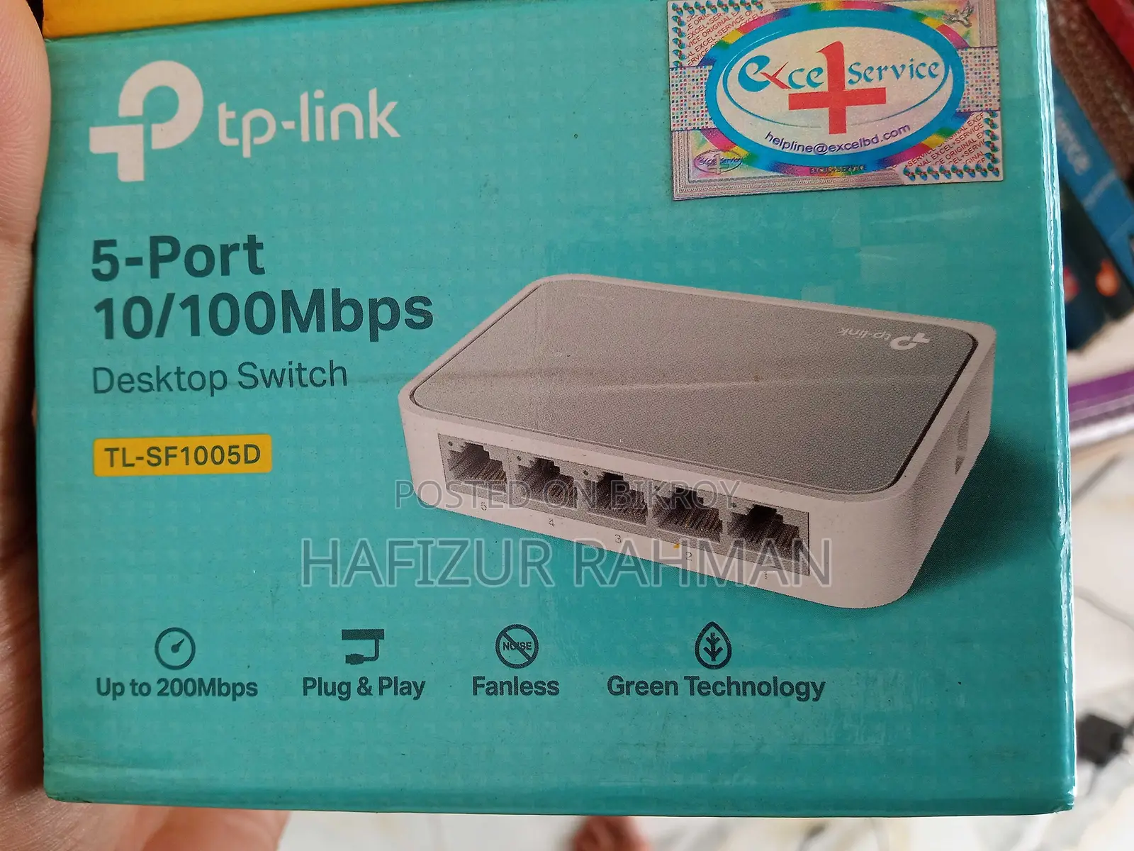 TP-Link TL-SF1005D – 5-Port Network Switch