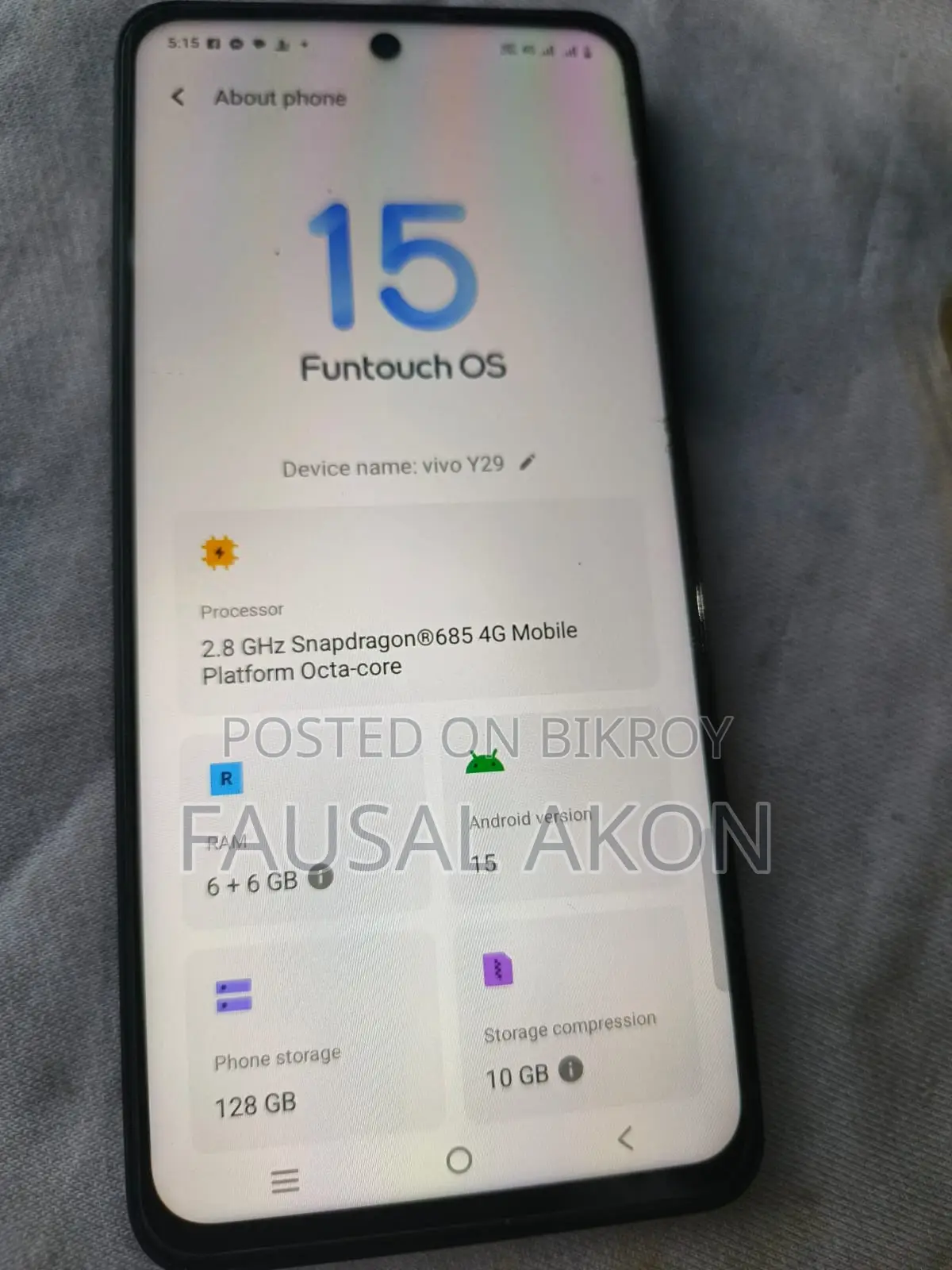 Vivo Y29s (Used)