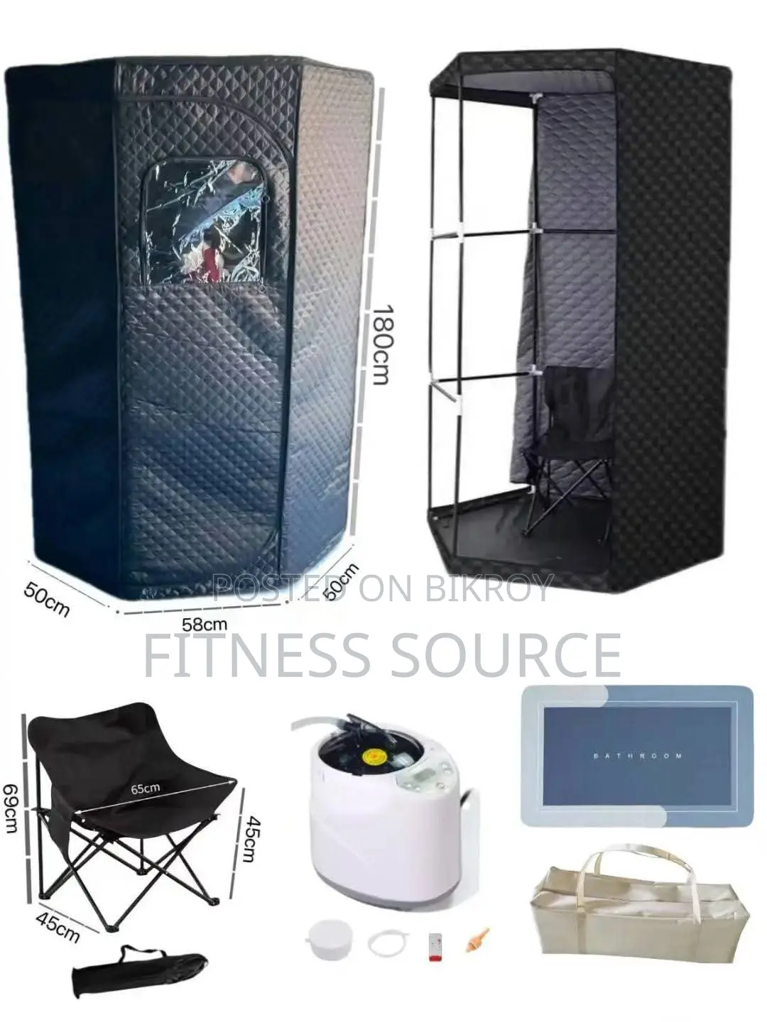 Portable Steam Bath Therapy