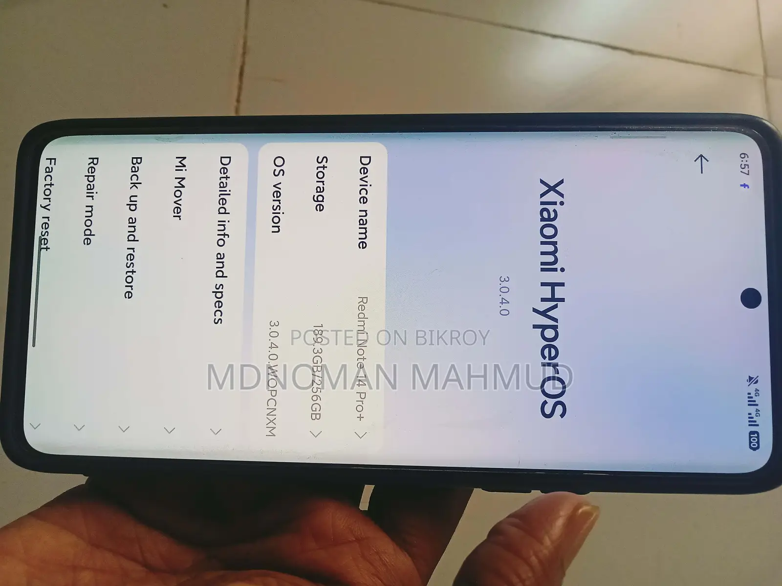Xiaomi Redmi Note 14 Pro Plus (Used)