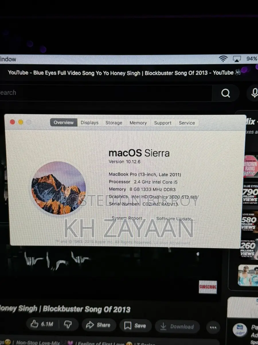 Macbook Pro Core i5