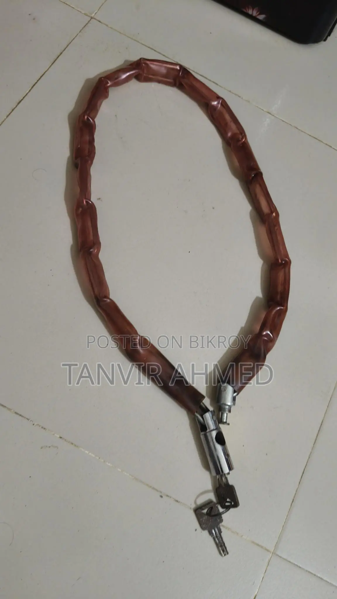 Lock and chain for sale