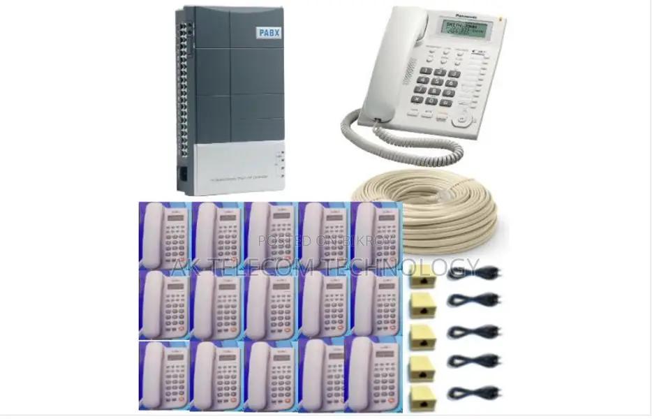 Pabx-intercom 16-line Package Set