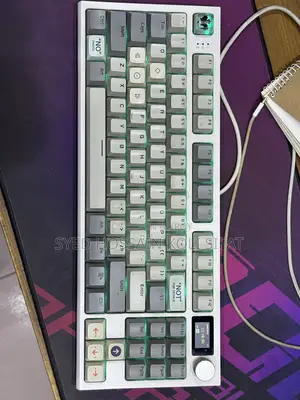 Shark Attack K86 ওয়্যারলেস কিবোর্ড ডিসপ্লে সহ