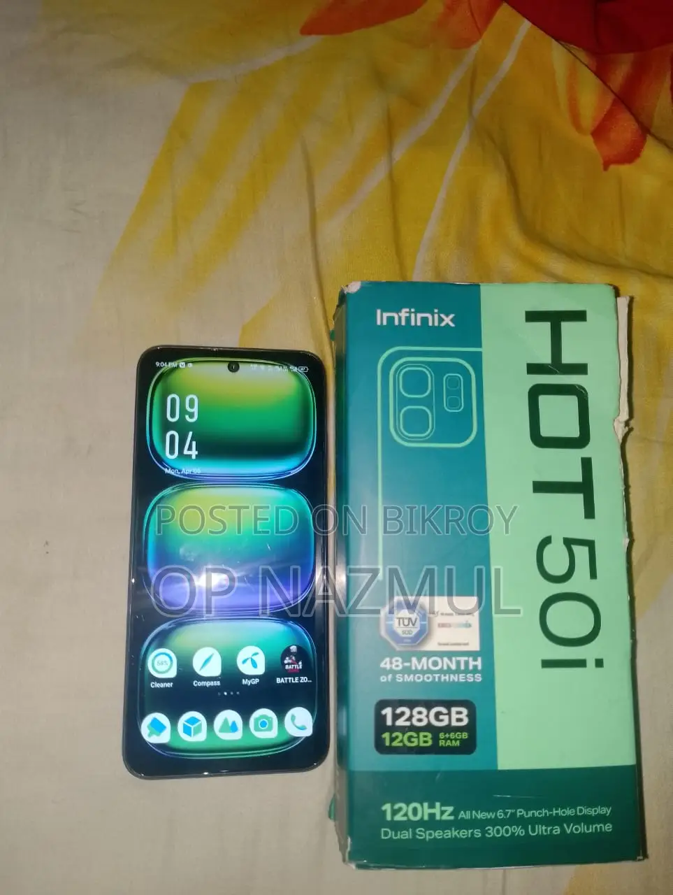 Infinix Hot 50i 6/128 (Used)