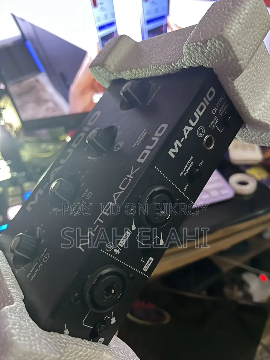 M-audio M-track Duo – Brand New (with Warranty)