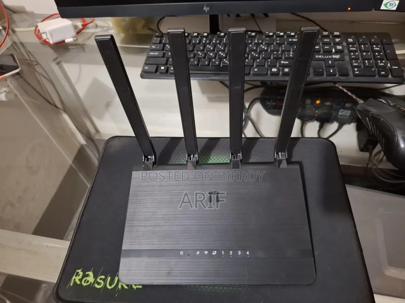 Netis N2 Dual Band Gigabit Port Wifi Router 100% Ok