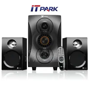 Xtreme Melody 2.1 Black Bluetooth Multimedia Speaker with Remote