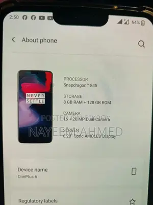OnePlus 6 (Used)