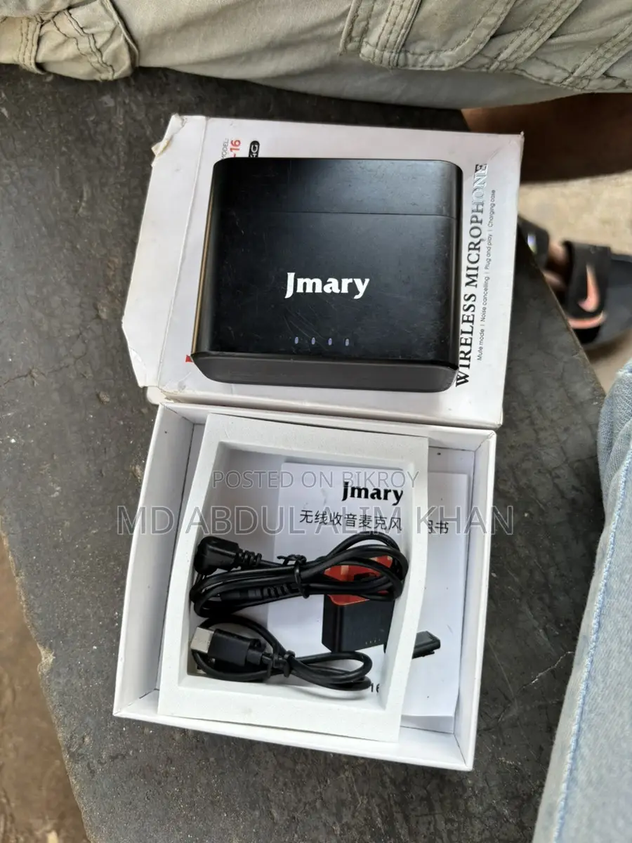 Jamry Mw-16 Wireless Microphone for Mobile & Camera