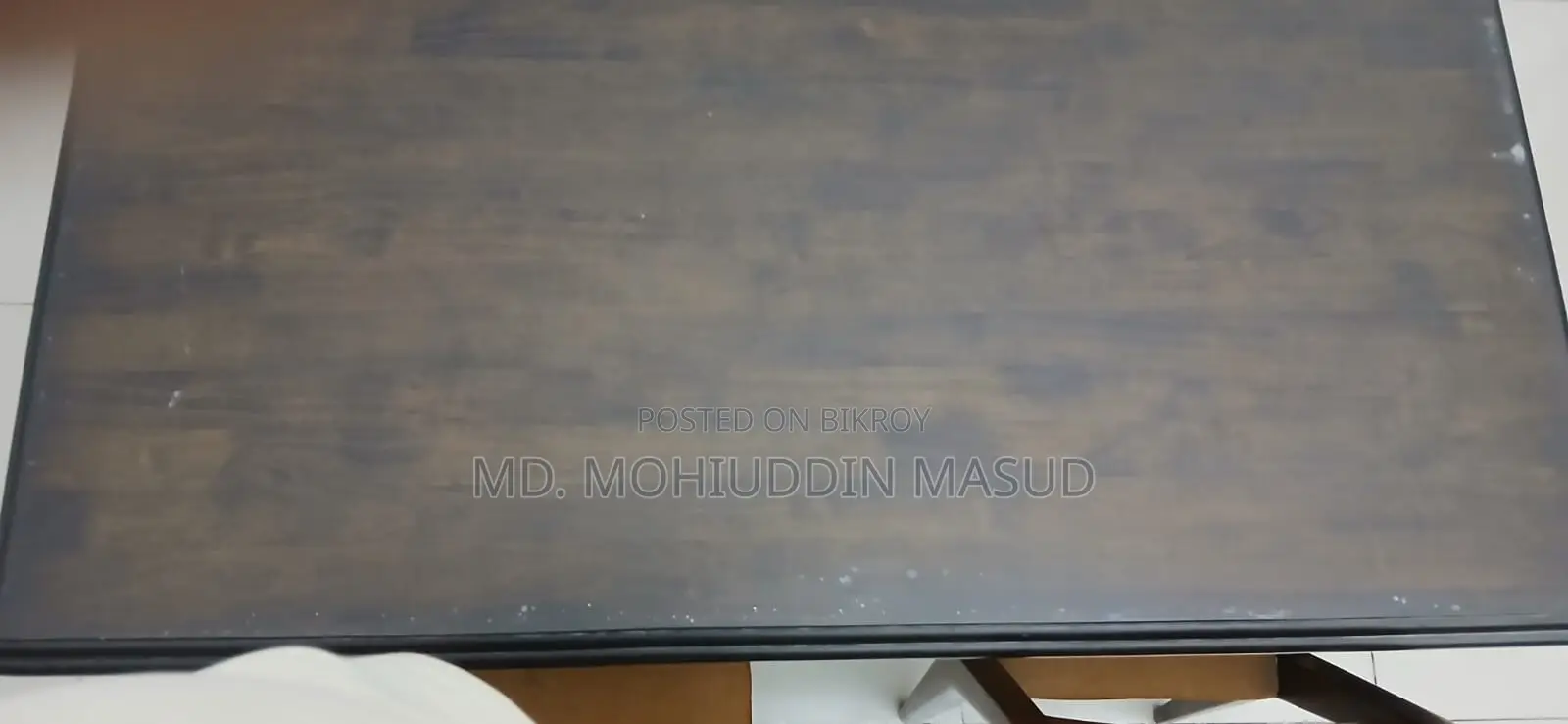 Malaysian Wood Dining Table and 4 Chairs for Sale