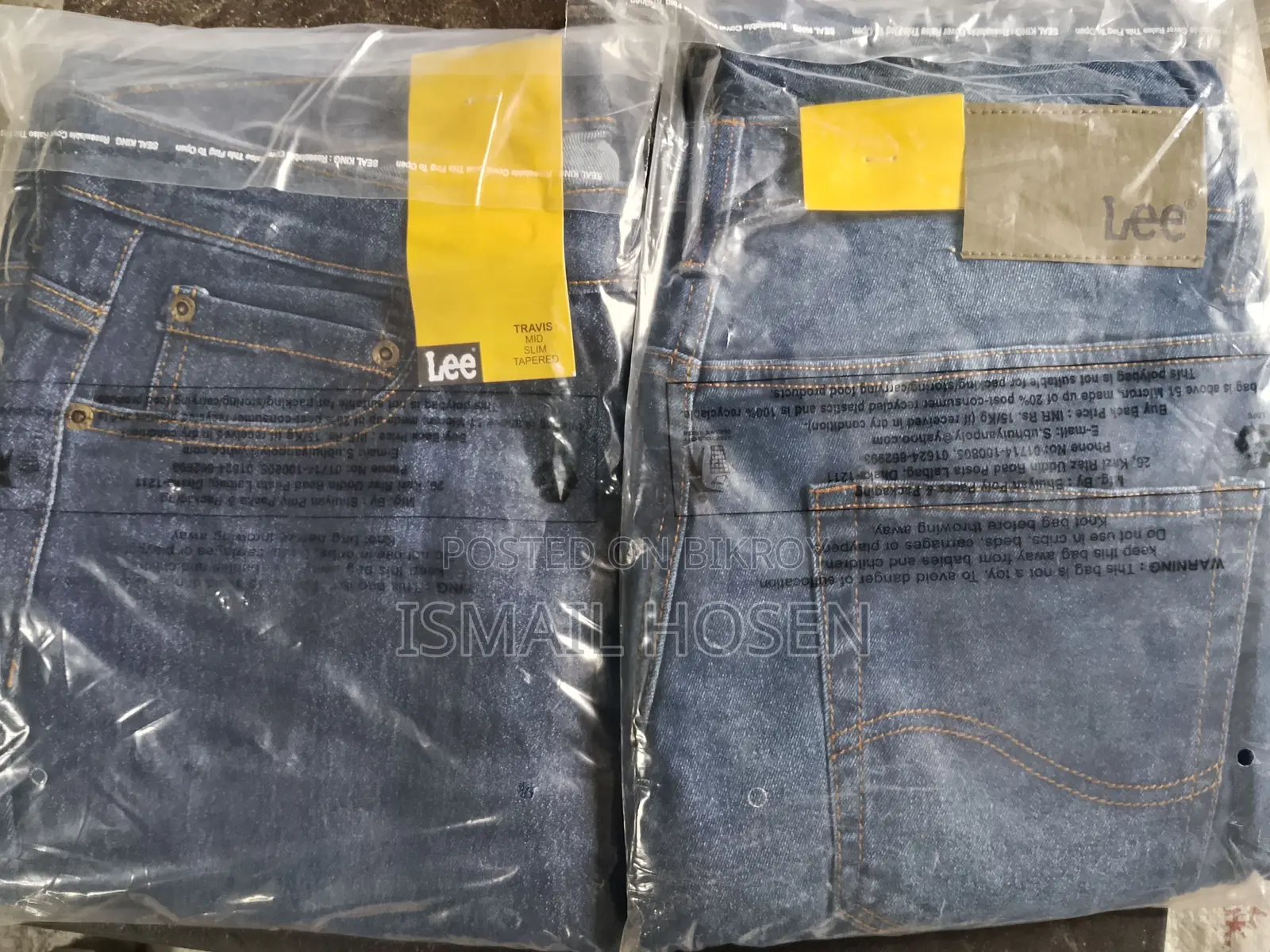 100% Export Quality Jeans