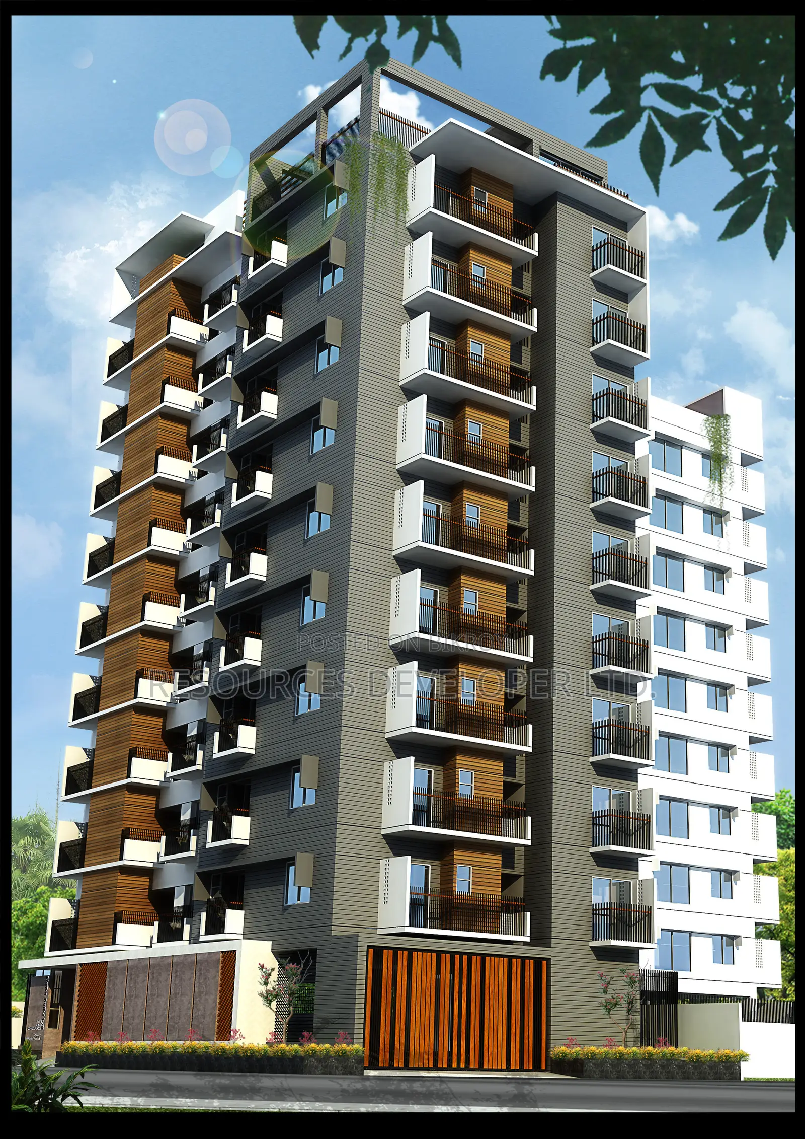 বনশ্রী, রামপুরা – ২১৫০ SFT কর্নার ফ্ল্যাট বিক্রয় (৪ বেড)