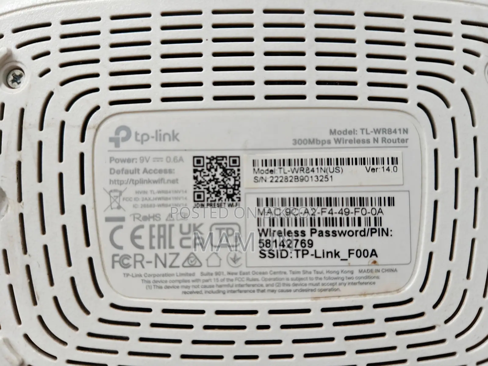 Tp Link/tenda Router