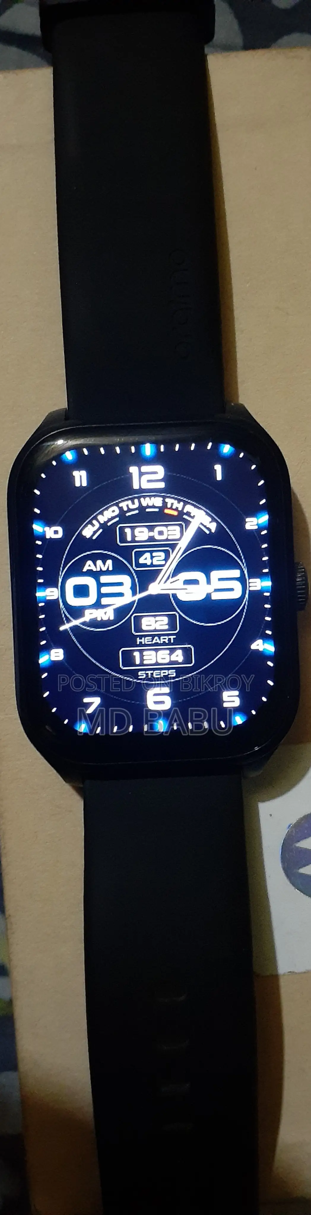 Oraimo Watch 5 Lite (osw-804) – Bluetooth Calling & Massive Display.