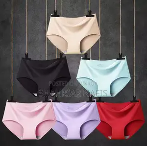 Ice Silk Ladies Panties Underwear Comfortable Women's Brief, Panty.