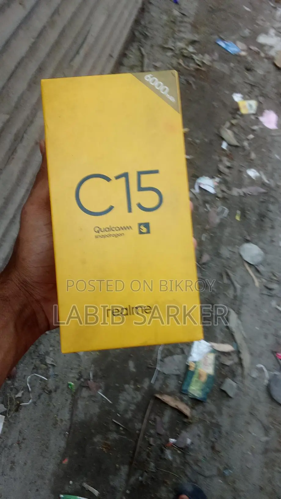 Realme C15 . (Used)