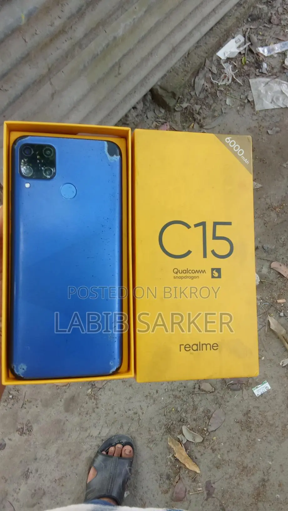 Realme C15 . (Used)