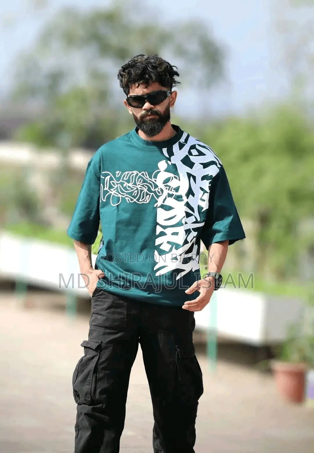 Exclusive Men's Zipper Polo-shirt