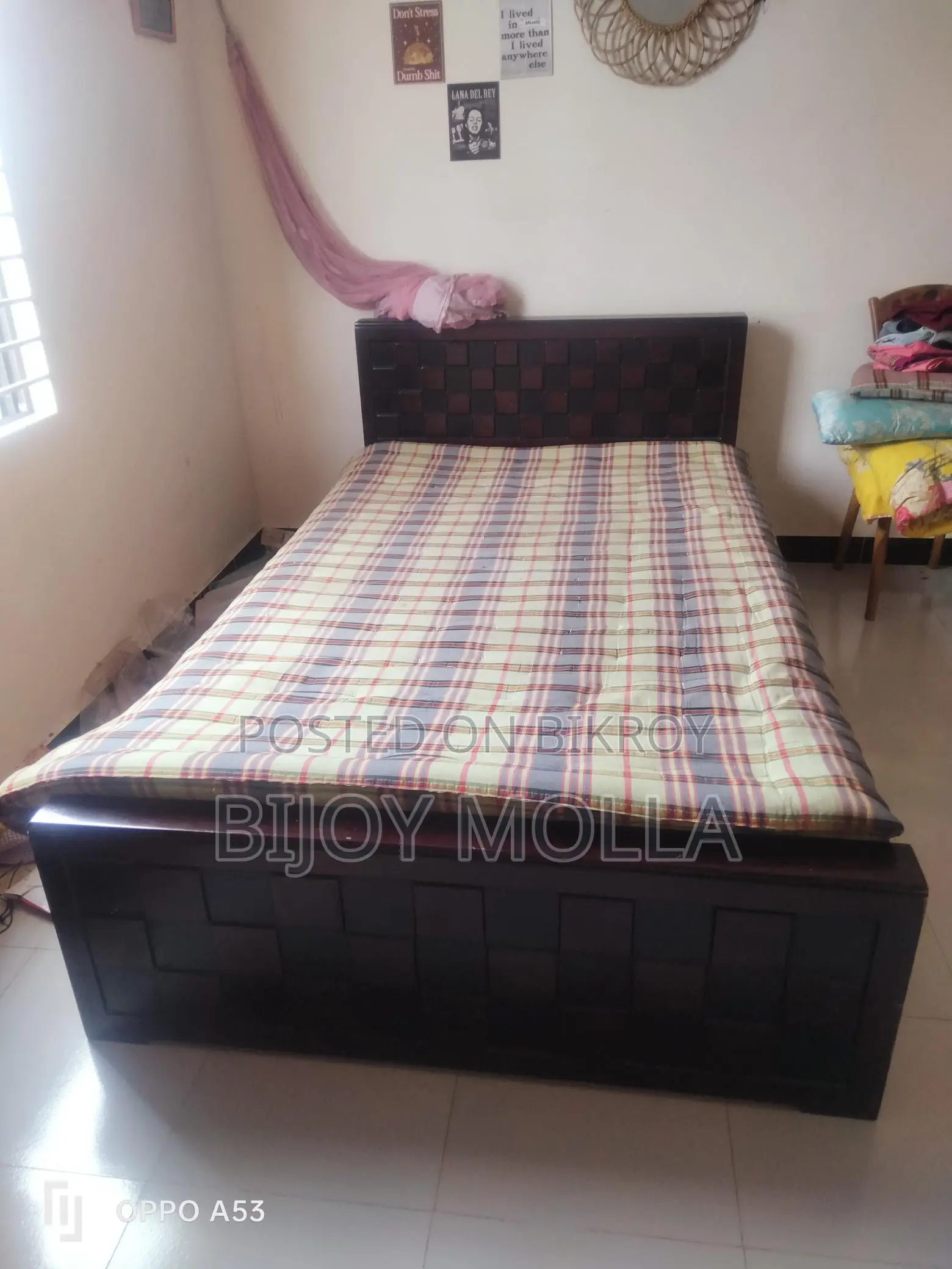 একটি সিঙ্গেল খাট বিক্রি করা হবে