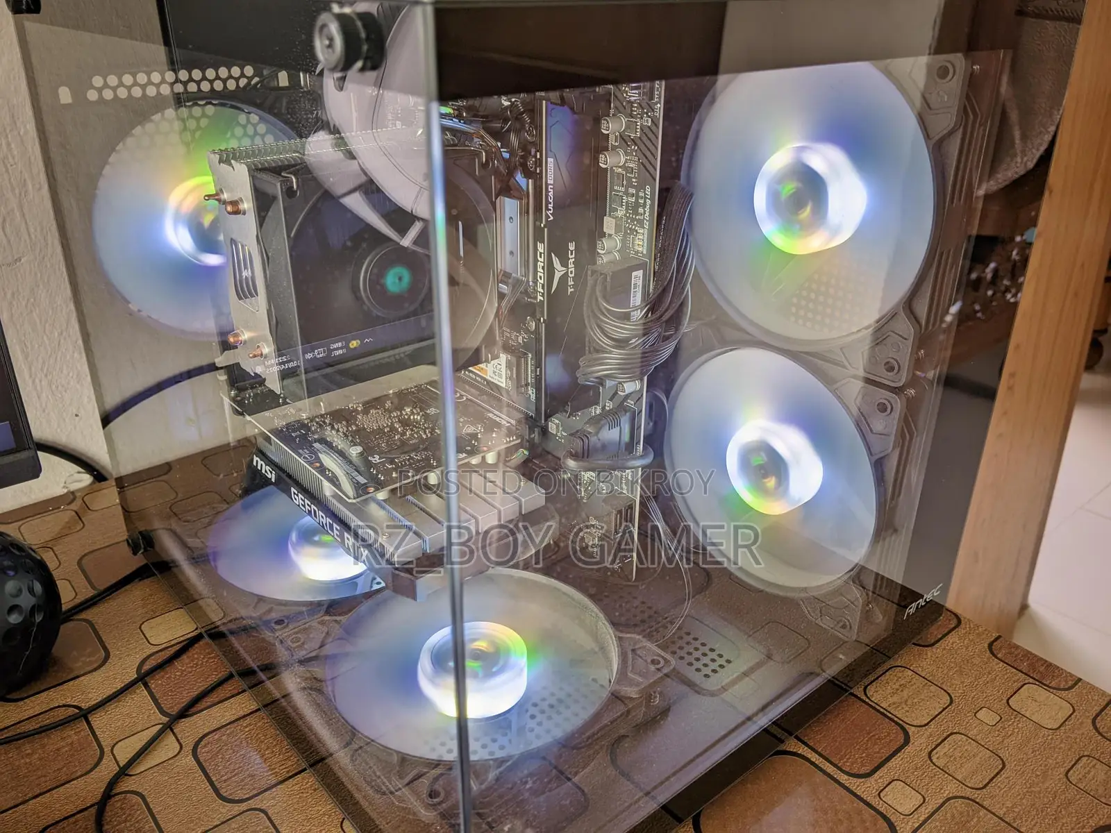 New Desktop Computer MSI PRO 24X 7M 16GB AMD Ryzen 5 HDD 1T