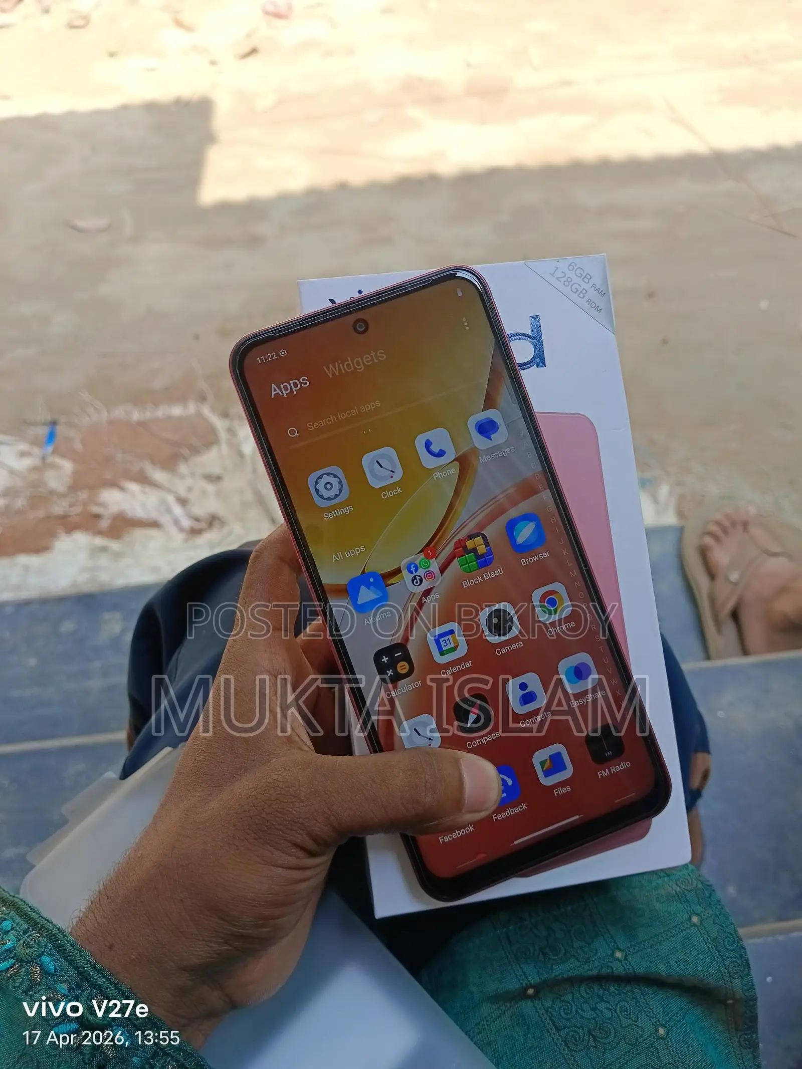 Vivo Y21L 6+6+128 (Used)