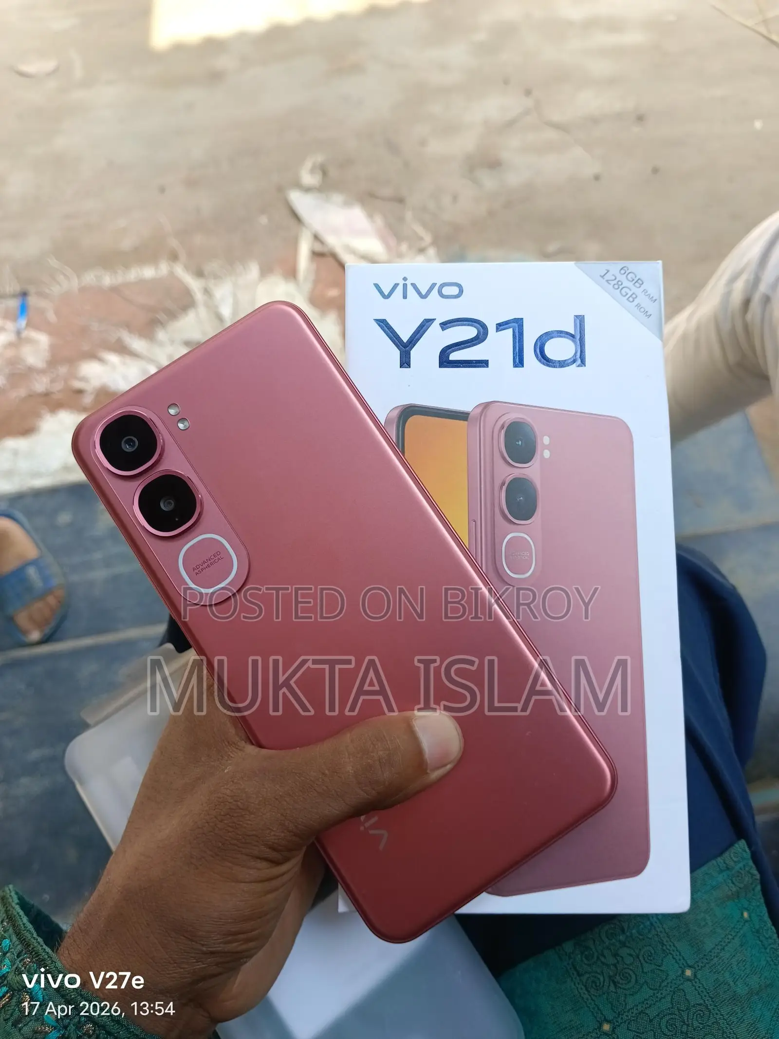 Vivo Y21L 6+6+128 (Used)