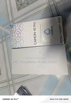 Tecno Camon 40 Pro . (Used)